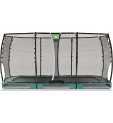 EXIT Allure Premium ground trampoline 244x427cm - green