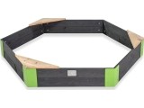 Aksent wooden sandpits hexagon 160x140cm