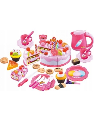 Birthday cake cutting set Ecotoys