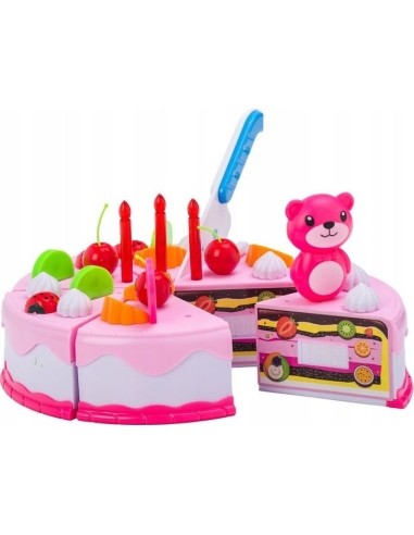 Birthday cake cutting set Ecotoys