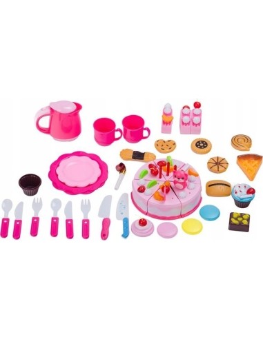 Birthday cake cutting set Ecotoys