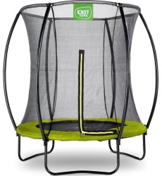 EXIT Silhouette trampoline ø183cm - green Outdoor Round Coil spring Above ground trampoline
