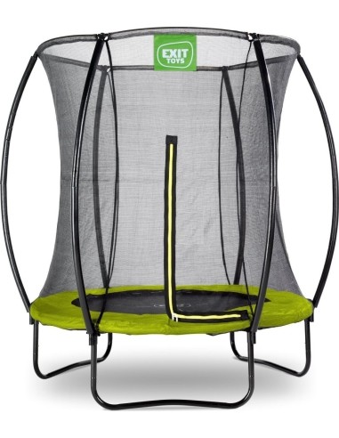 EXIT Silhouette trampoline ø183cm - green Outdoor Round Coil spring Above ground trampoline