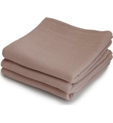 Muslin Cloths Mushie Natural, 3-Pack 