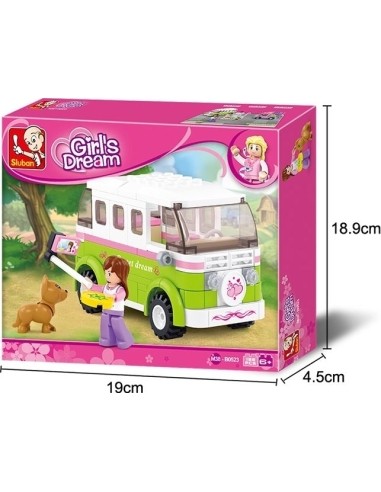 Sluban construction set, Tourist van, 158 pcs.