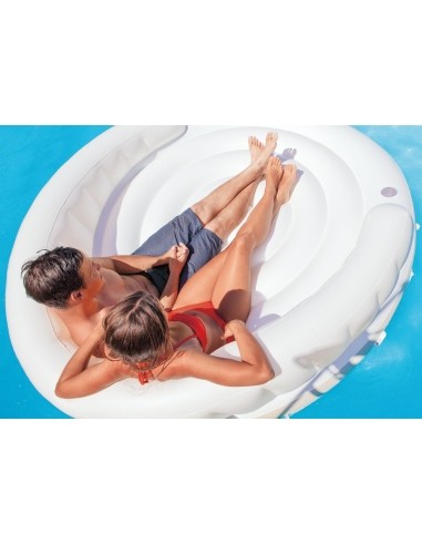 Pripučiama sala su baldakimu Pripučiamas čiužinys 199x150cm INTEX 58292