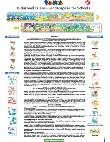 PlayMais EDUCATIONAL cards, NATURE