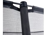 EXIT Dynamic ground level trampoline ø305cm with safety net - black
