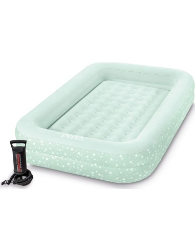 Pripučiamas vaikiškas čiužinys su pompa Intex