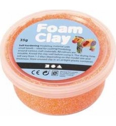 Foam Clay, orange 35g