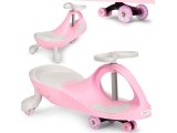 Gravity ride vehicle for kids LED wheels pink ECOTOYS