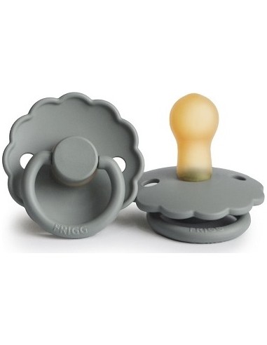 Pacifier FRIGG Daisy Latex French Gray, Size 1