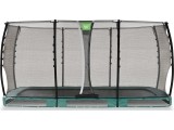 EXIT Allure Classic įleidžiamas batutas 244x427 cm, žalias