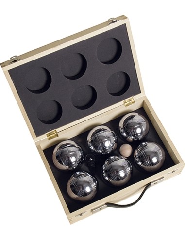 Petanque Set Buffalo Jeu De Boules, 6 Balls