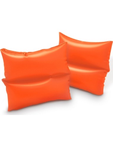Bright inflatable sleeves for learning to swim swimmers