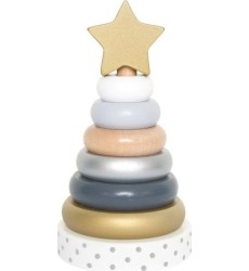 Stacking Toy JaBaDaBaDo - Silver