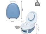 My Carry Potty, Pastel blue