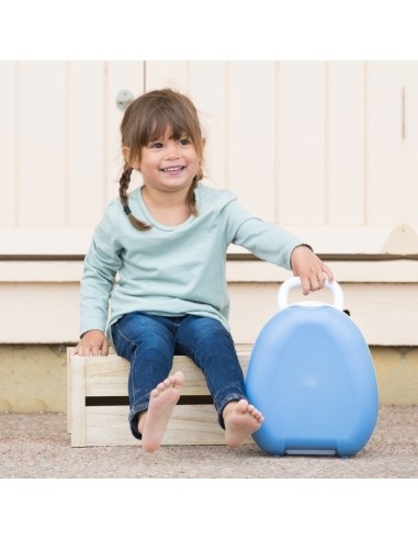 My Carry Potty, Pastel blue