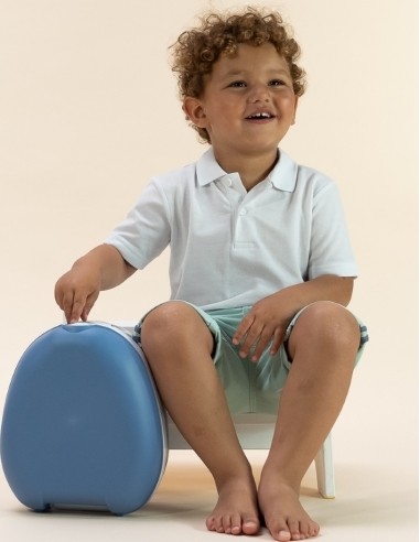 My Carry Potty, Pastel blue