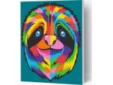 Splat Planet pixel art SLOTH 40x50 cm