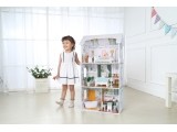 Alice doll house 3 floors 4 rooms set of 9 furniture ECOTOYS