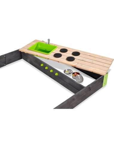 EXIT Aksent wooden sandpit 200x140cm