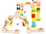Wooden Constructor Bino Ball Track, 40pcs.