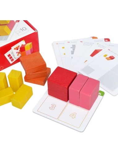 Igroteco Logic blocks, Parts and a whole, 10 pcs.