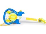 Electric guitar set microphone tripod for kids mp3 - blue