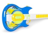 Electric guitar set microphone tripod for kids mp3 - blue