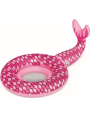 Inflatable float with a seat, Mermaid