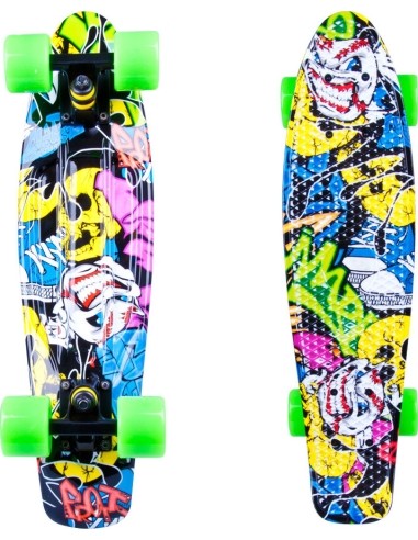 Mini riedlentė WORKER Colory 22ʺ - Žalia