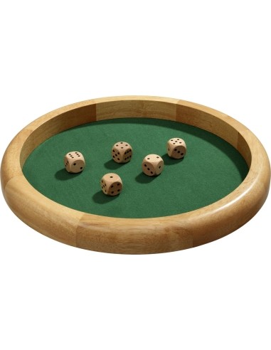 Wood Dice Tray Philos Diameter 40 cm