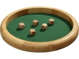 Wood Dice Tray Philos Diameter 40 cm