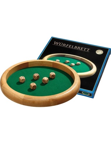 Wood Dice Tray Philos Diameter 40 cm