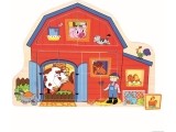 Wooden puzzle "Farm animals", 24 months+