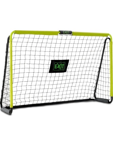 EXIT Tempo plieniniai futbolo vartai 180x120 cm, žali/juodi, vaikams