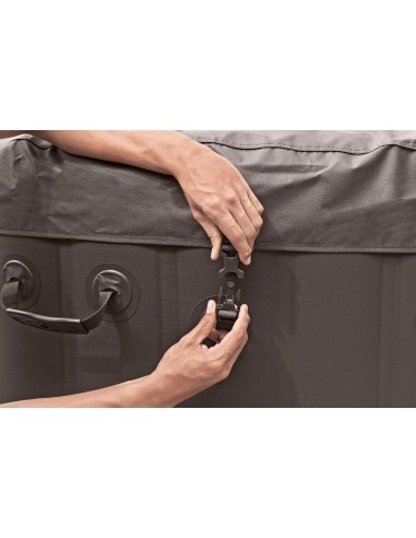 Lay-Z-Spa Dominica SMART HydroJet Jacuzzi BESTWAY