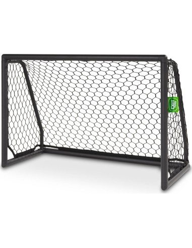 EXIT Scala aluminium football goal 120x80cm - black