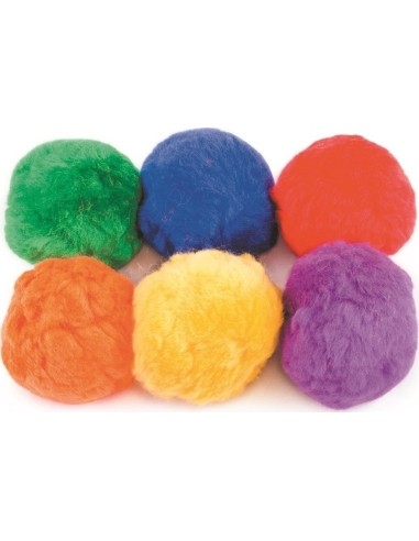 Set of 6 fleece balls Spordas