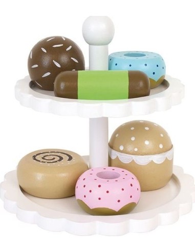Cake Plate JaBaDaBaDo - White