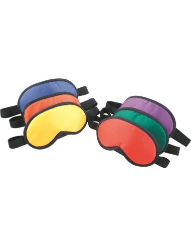 Set of 6 Colored Blindfolds Spordas