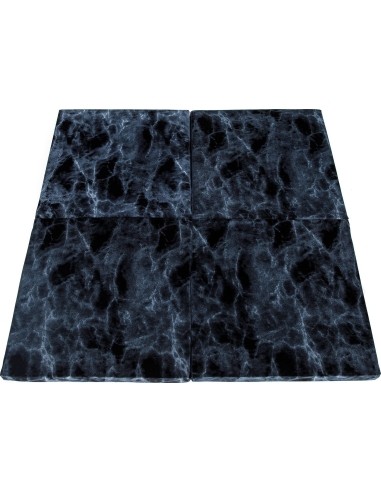 Playmat Misioo Square - Black Marble
