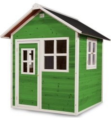 EXIT Loft 100 wooden playhouse - green