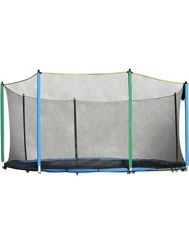 Trampoline safety net 244 cm + 6 tubes inSPORTline