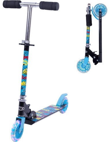 Scooter WORKER Plofi with Light-Up Wheels