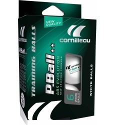 Cornilleau P-Ball 2* White x6