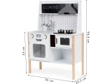 Medinė virtuvėlė vaikams su garsais ir šviesomis ECOTOYS