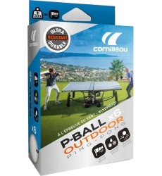 Cornilleau P-Ball Outdoor White x6