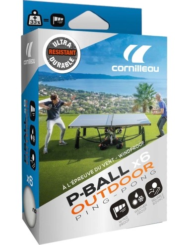 "Cornilleau P-Ball Outdoor White" x6